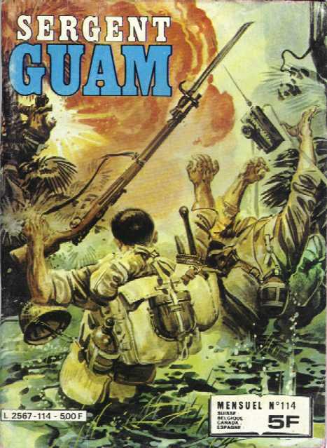 Scan de la Couverture Sergent Guam n 114
